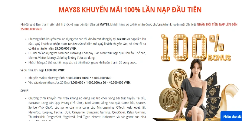 Chương trình khuyến mãi người mới là một cơ hội tuyệt vời dành cho bạn