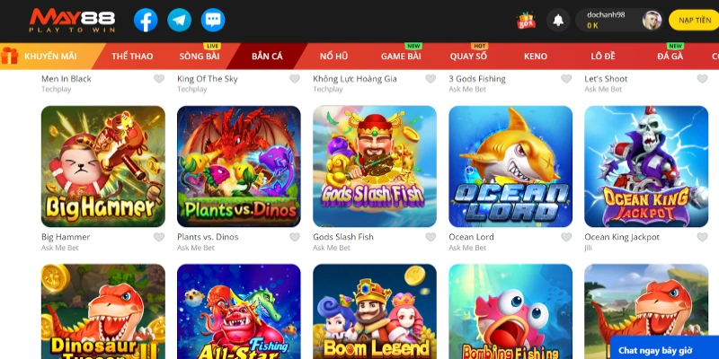 Chương trình thưởng tích lũy tuần tại May88 là một cơ hội tuyệt vời 